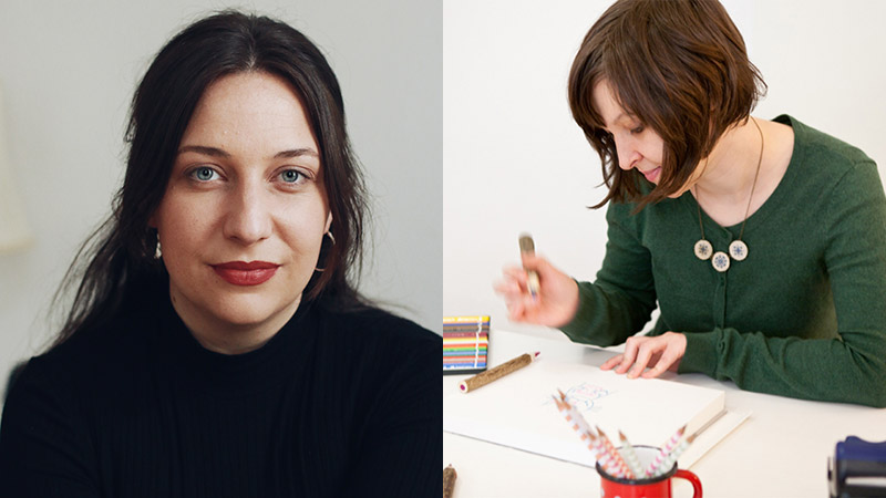 Johanna Schmidt und Judith Vrba