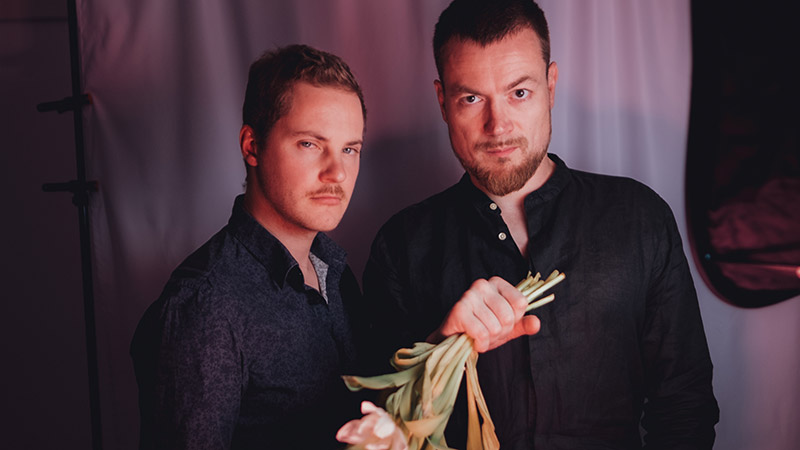 Lan Sticker und Robert Prosser(