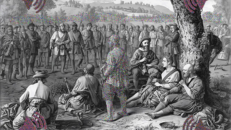 Lebensklänge - Illustration Friedensmusik